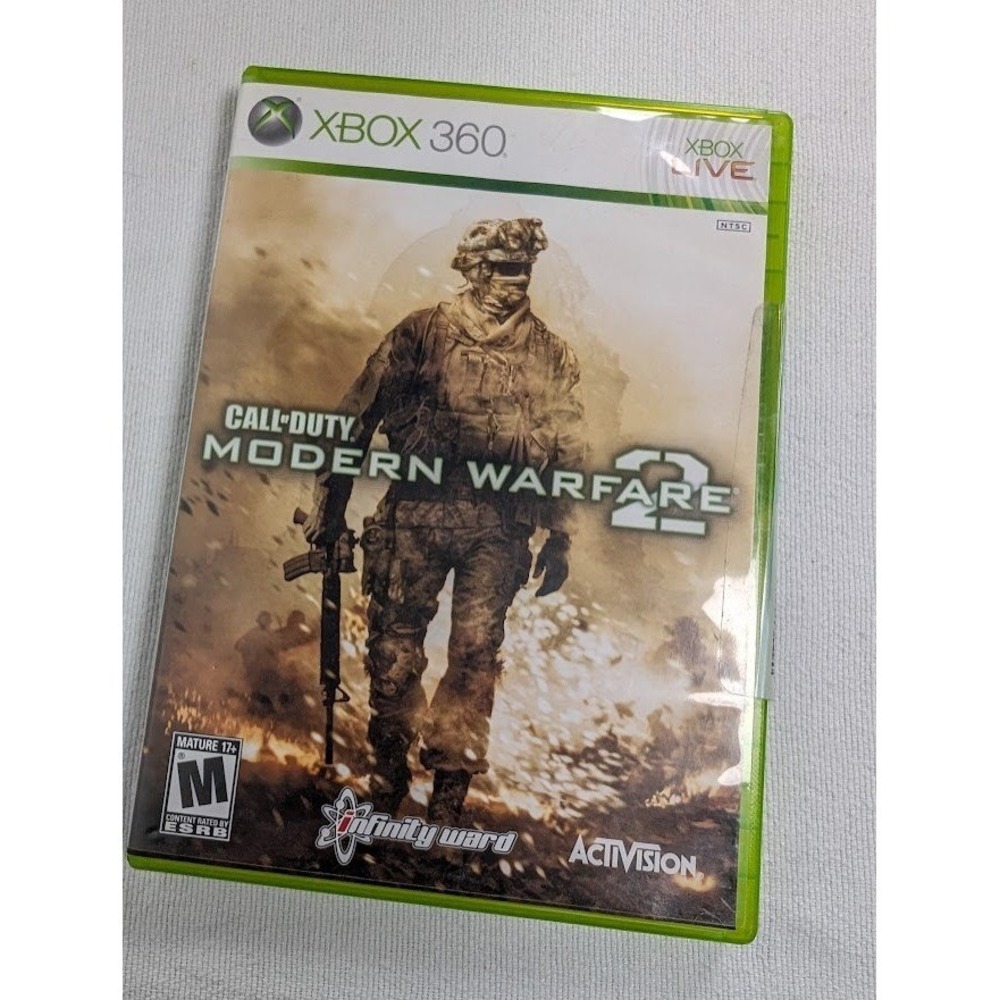 Call of Duty Modern Warfare 2 Xbox 360 Live Tested Working Complete
